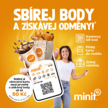 Získejte razítkovací kartu MINIT